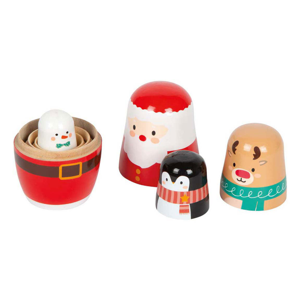 Small Foot - Weihnachts-Matroschka-Puppen