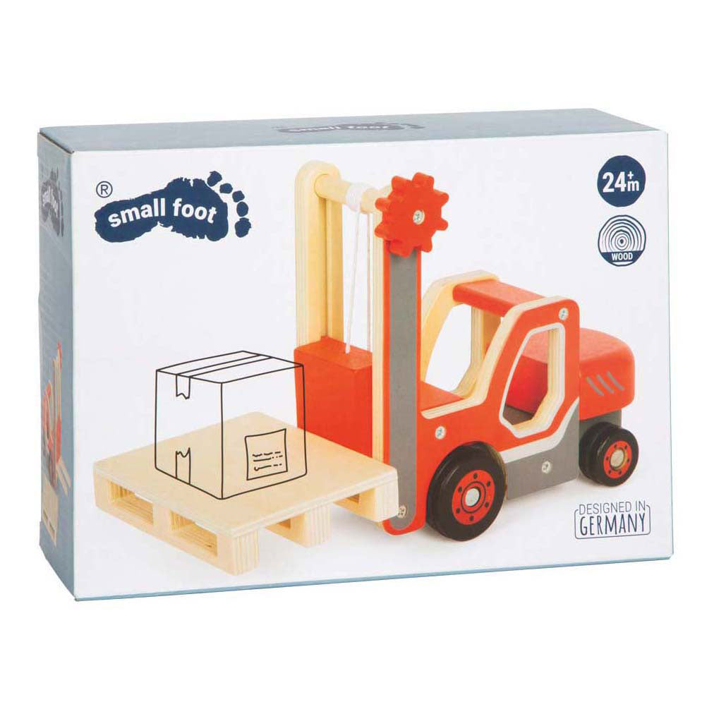 Small Foot - Holzstapler mit Palette