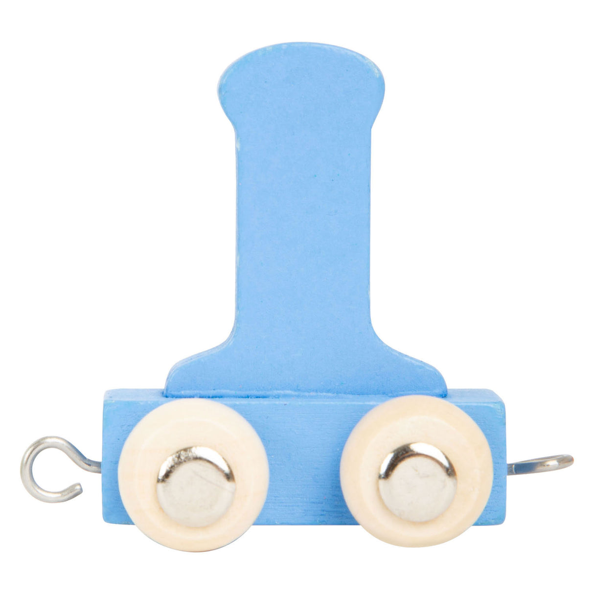 Small Foot - Buchstabenzug aus Holz blau - i - 12 Stück