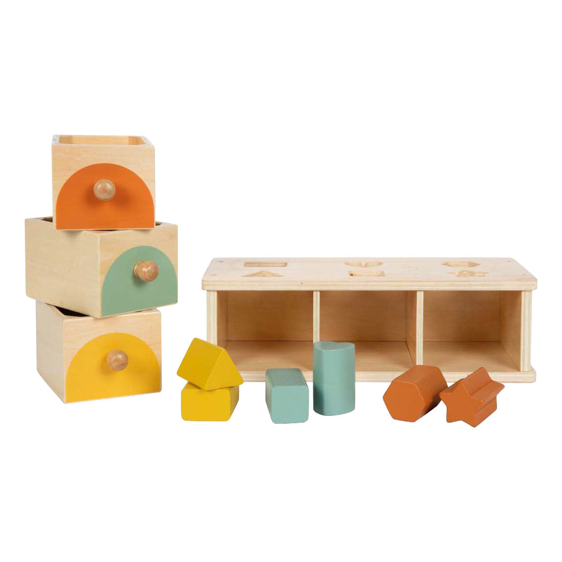 Small Foot - Montessori-Sortierspiel aus Holz fsc