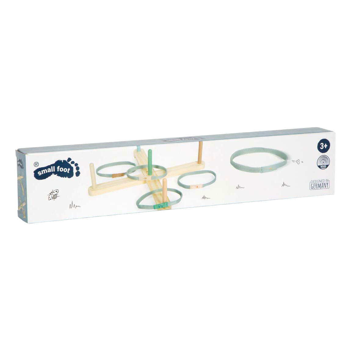 Small Foot – Ringwurfspiel, Gartenfreunde