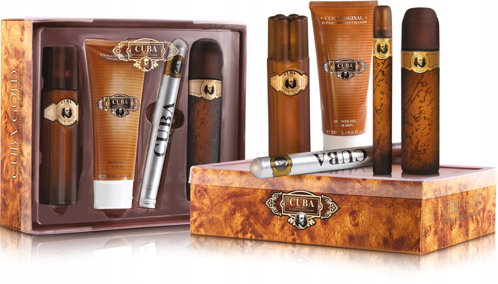 Jean-Pierre Sand Cuba Gold Geschenkset 4-teilig