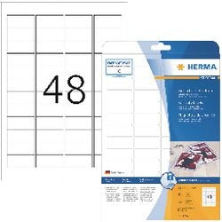 Etiketten herma