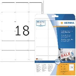 Etiketten herma