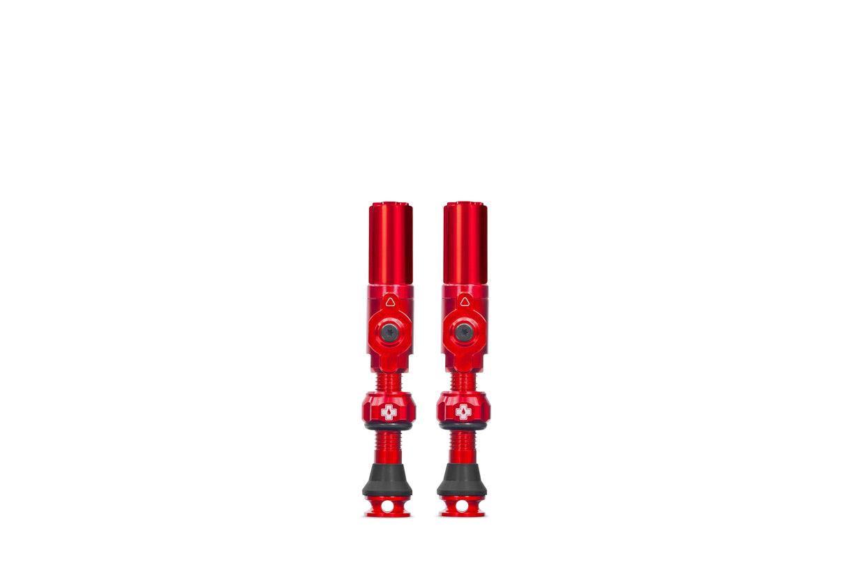 Muc-off tubeless ventiel big bore hybrid medium red auto schrã¤der ventiel 35mm
