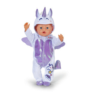 Puch Baby Born Einhorn-Einteiler 43 cm | 2 Stk