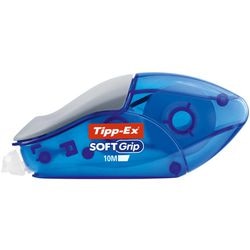Correctieroller tipp-ex soft grip 10.000 mm blauw