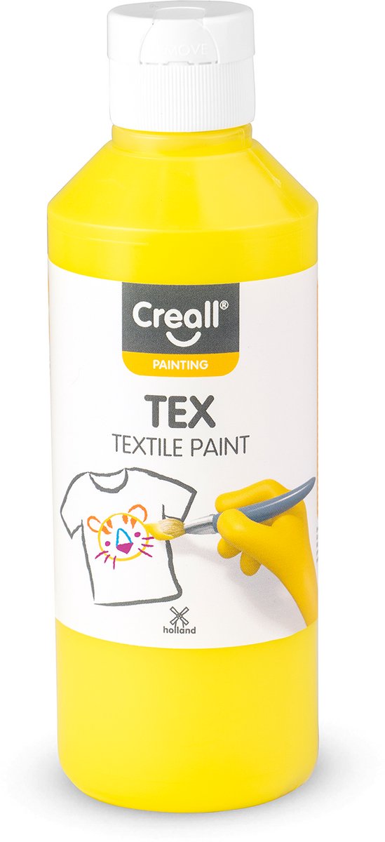 Creall Textilfarbe Gelb, 250ml
