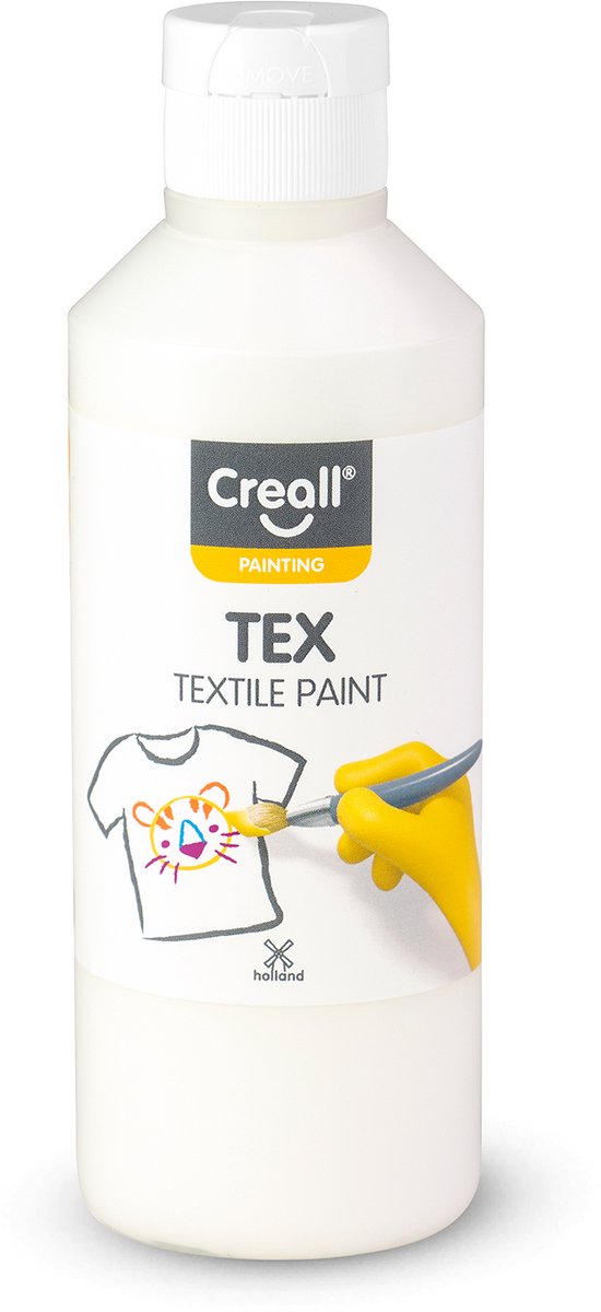 Creall Textilfarbe weiß, 250ml