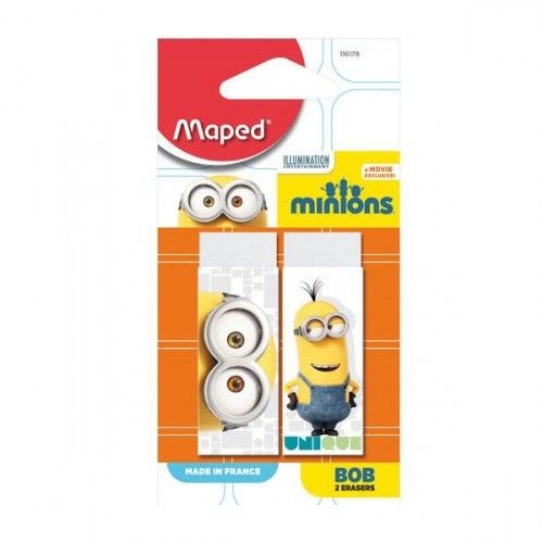 Van der Doelen Minions 2 Radiergummis im Blister
