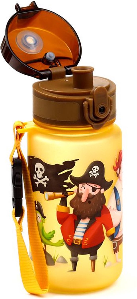 Jolly Rogers Pirate Pop Top 350 ml Ecozen Kindertrinkflasche