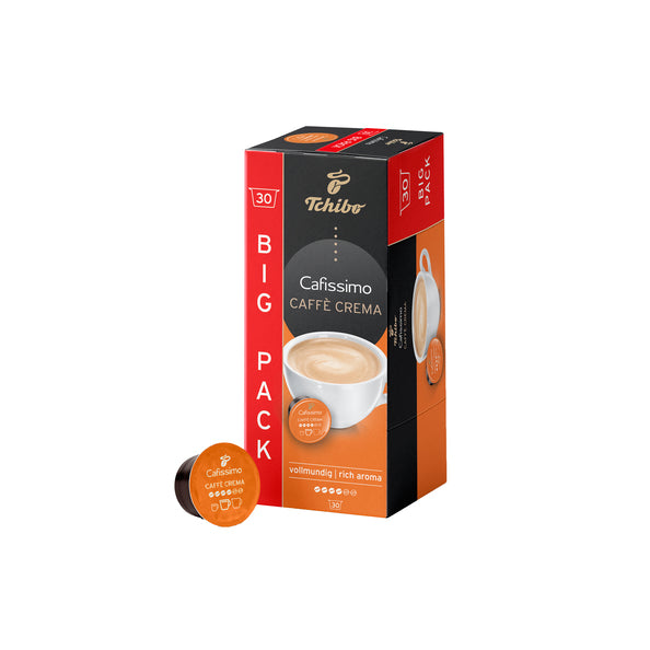 Tchibo Cafissimo Cafe Crema Vollpackung (4x 30 Stück) (Kopie)