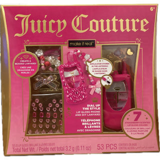 Juicy Couture Lipgloss-Telefon- und Nagelset | 3 Stück