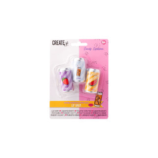 Erstelle es! Candy Lippenbalsam 3 Crt 3sort