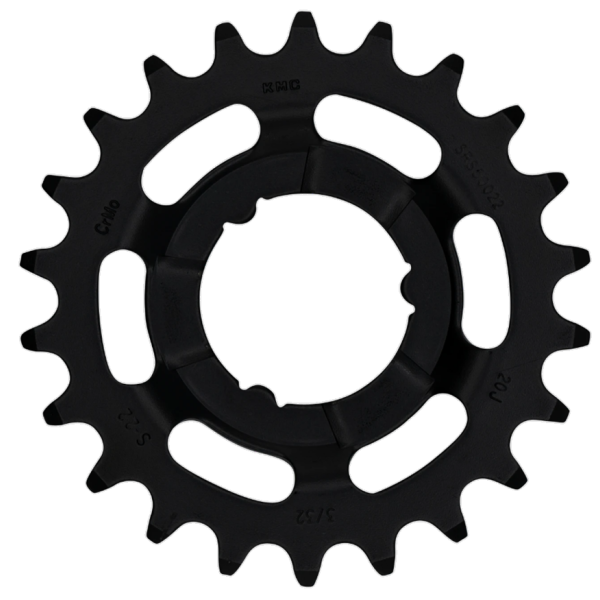 KMC Gear 22t Shimano 3 32 Schwarz