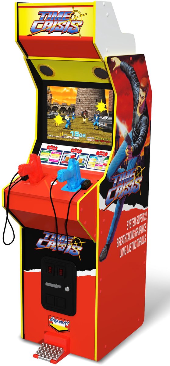 Arcade1up – Time Crisis Deluxe Arcade-Schrank