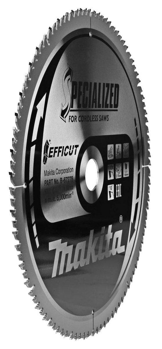 Makita Kappsägeblatt für Holz | effizient | ø 305 mm Achsloch 30 mm 100 t – B-67278
