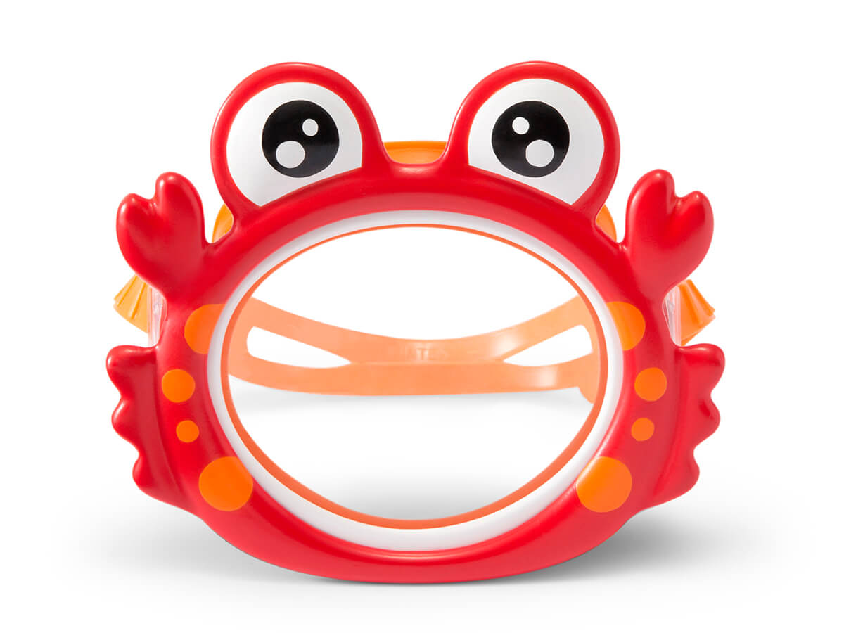 Intex Taucherbrille in Tierform einer Krabbe