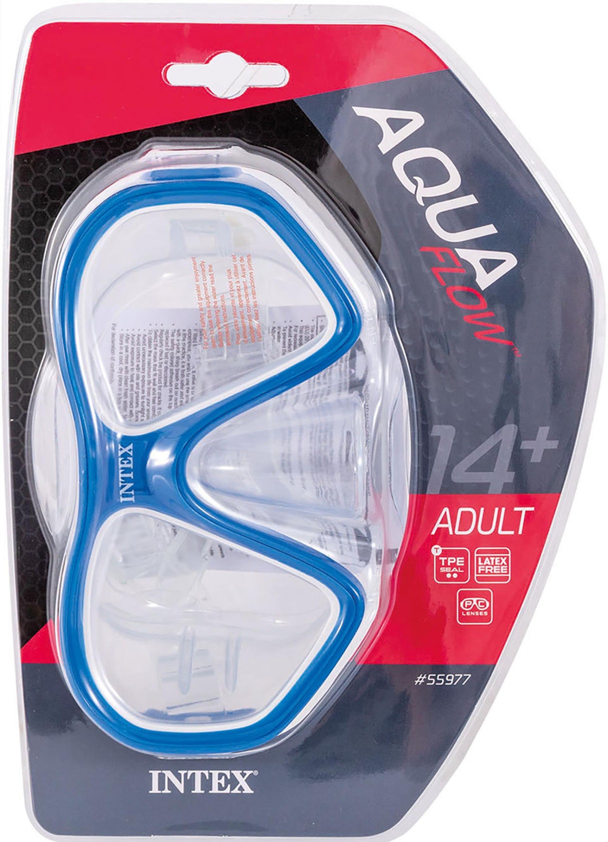 Intex Reef Rider Diving Mils - Schwarz