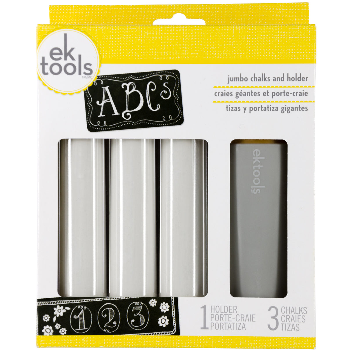 Ek Tools • Kreide-Jumbo-Kreide und Halter