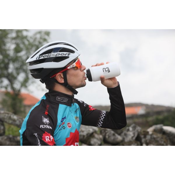 Polisport Bidon RS550 Leicht 550 ml Weiß