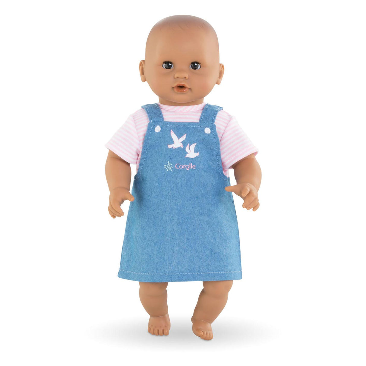 Corolle Mon Poupon Puppenkleid gestreift, 30 cm