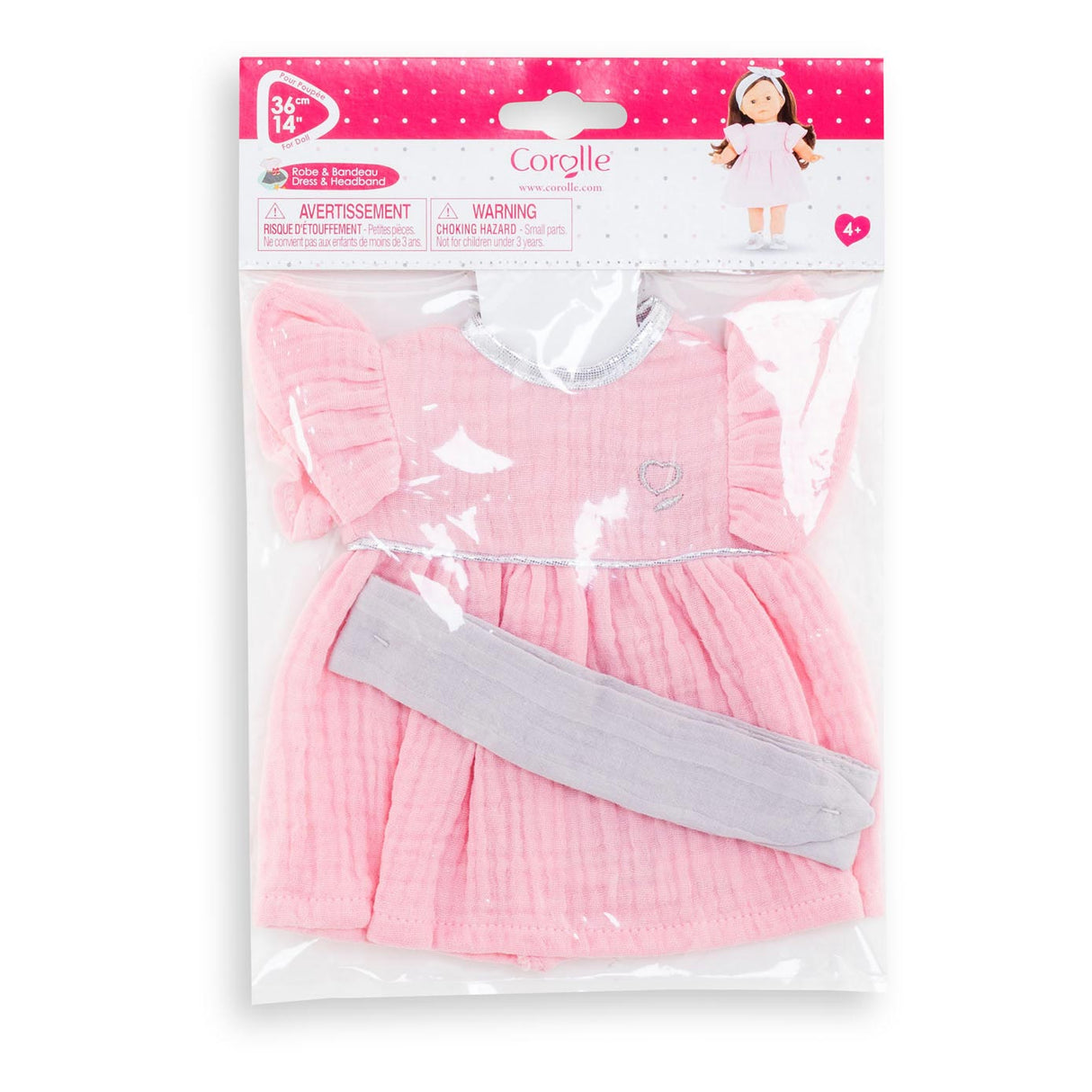 Corolle ma – Puppenkleid mit Stirnband