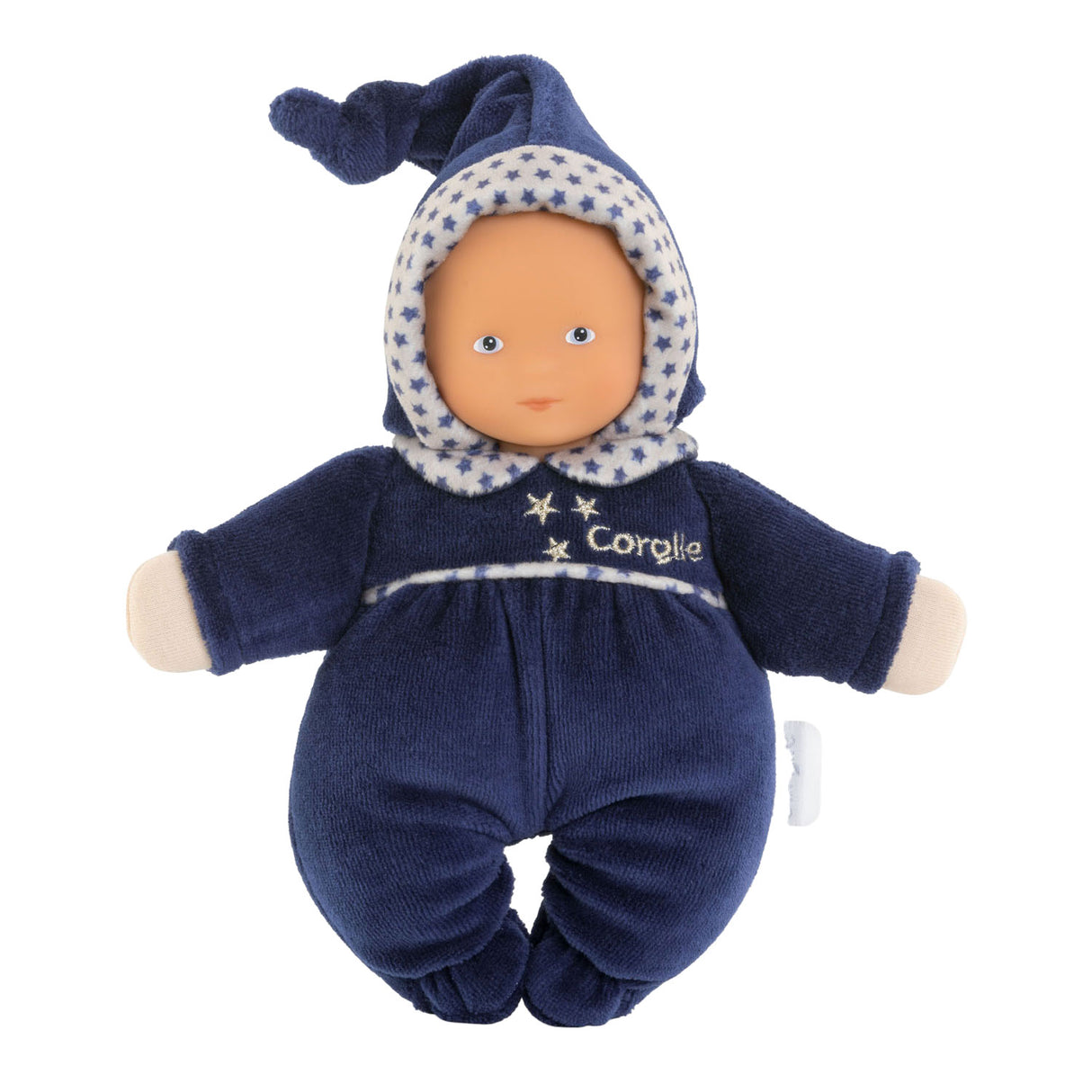 Corolle mon doudou babidoux marineblaue Sternenträume-Babypuppe, 20 cm