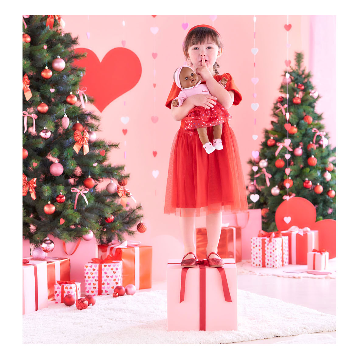 Corolle Mon Poupon Hearts Kleid und Stirnband, 30 cm