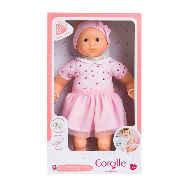 Corolle kleine Babypuppe mit Herzen, 30 cm