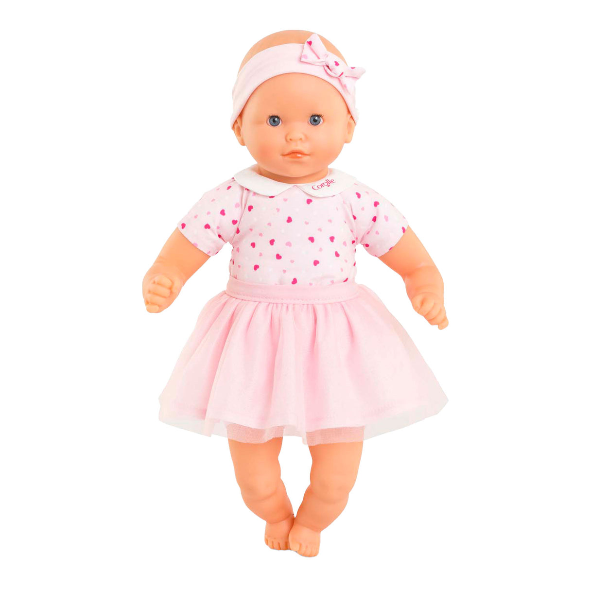 Corolle kleine Babypuppe mit Herzen, 30 cm