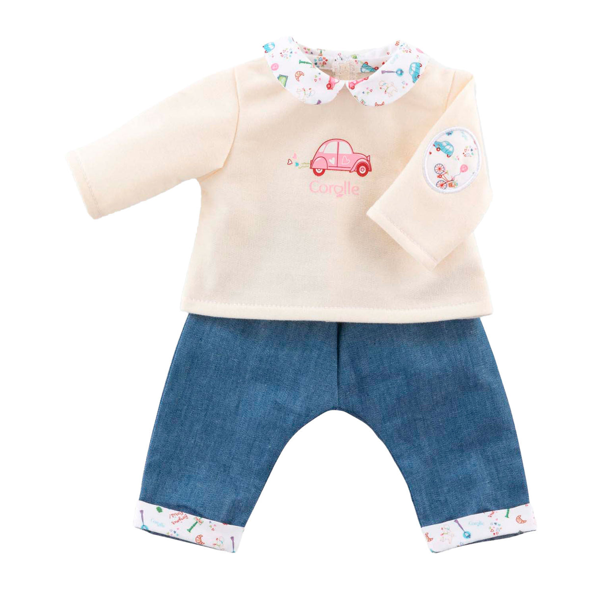 Corolle T-Shirt und Jeans für Babypuppe, 30 cm