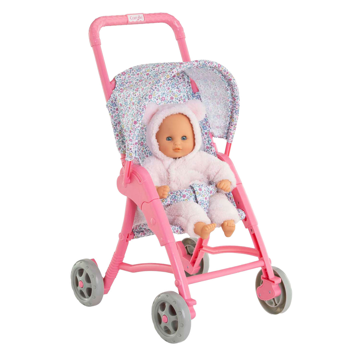 Corolle Kinderwagen Blumen für Babypuppe, 30cm