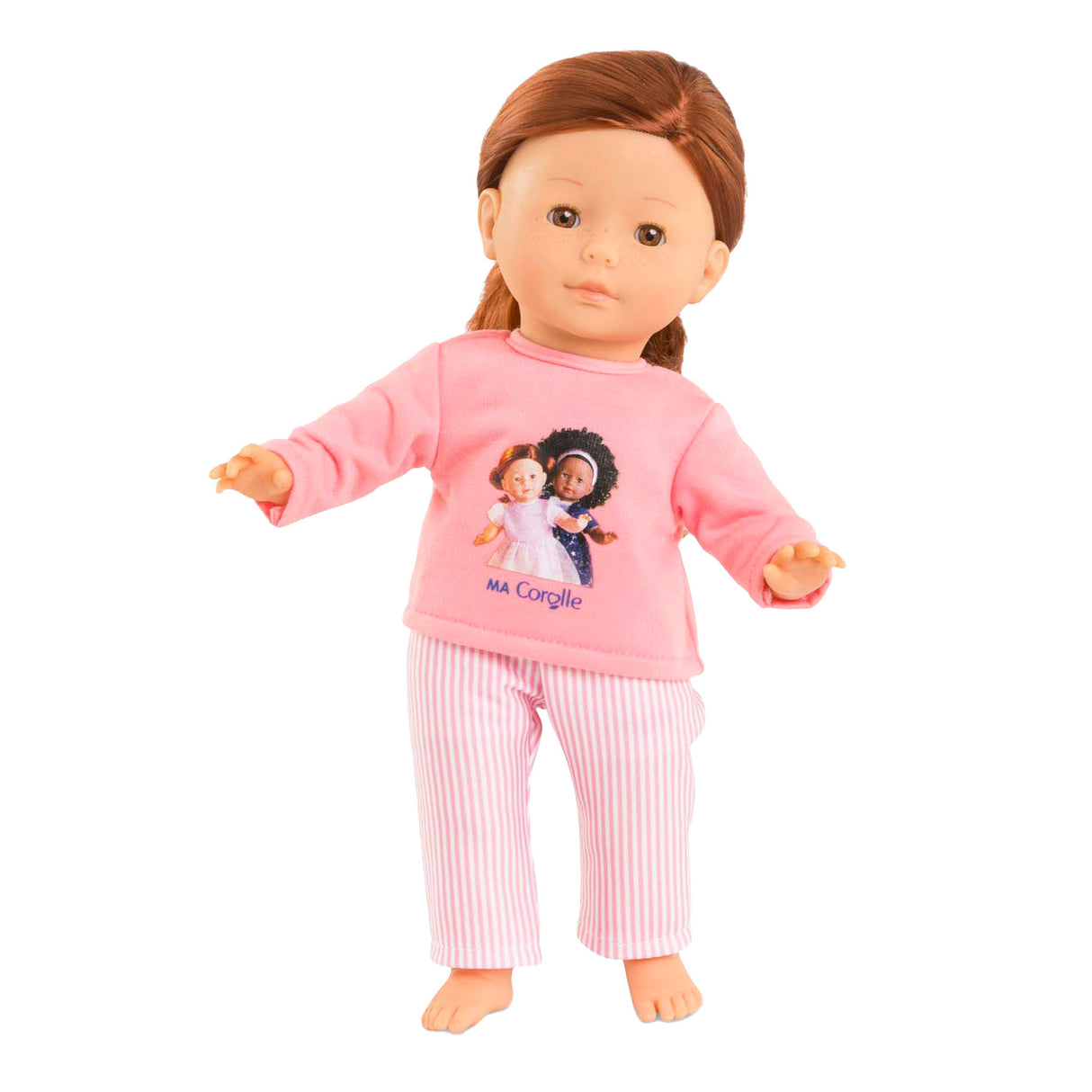 Corolle rosa Pyjama für Puppen von 36 cm, 2 Stück.