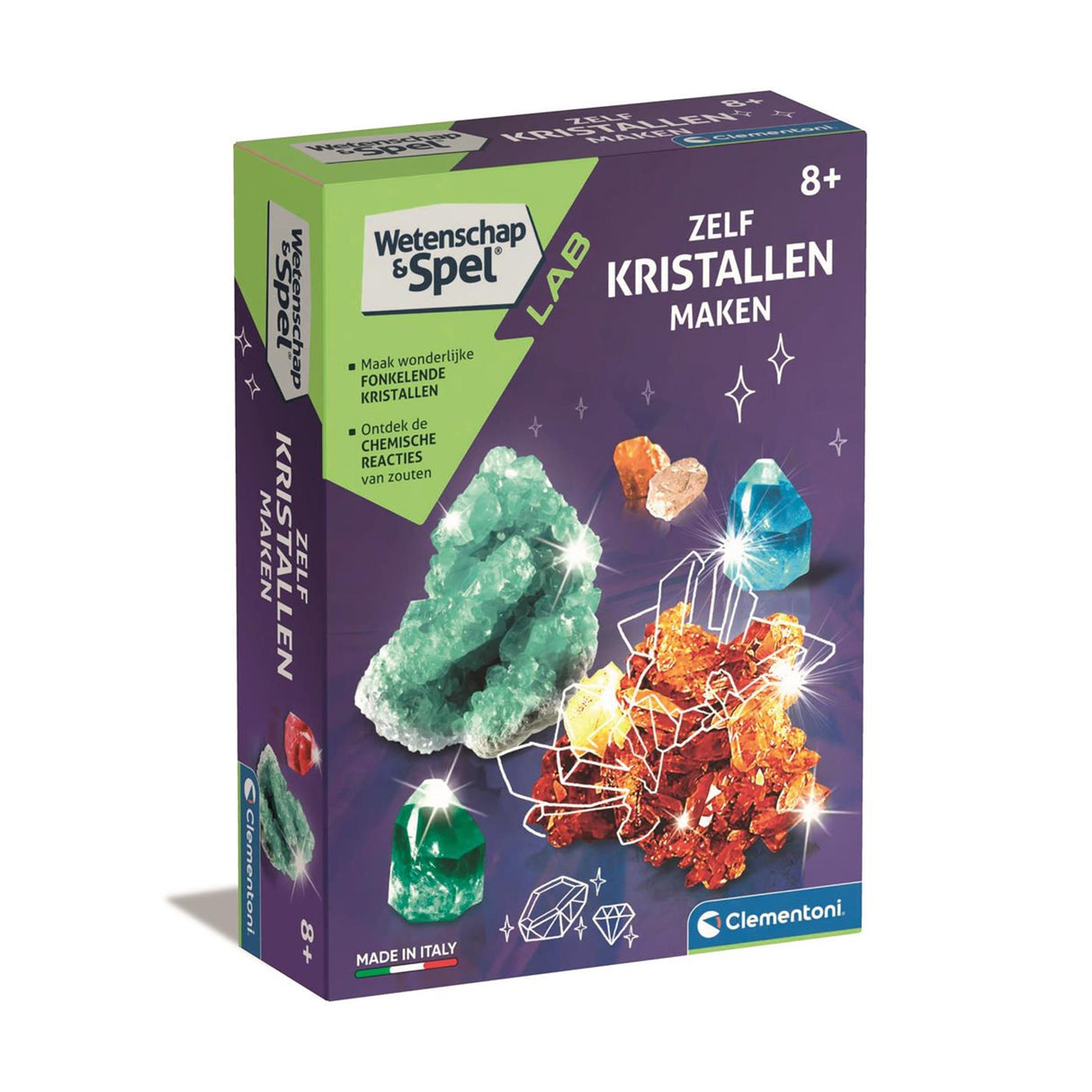 Clementoni Wissenschaft und Spiel - selbst Kristalle machen