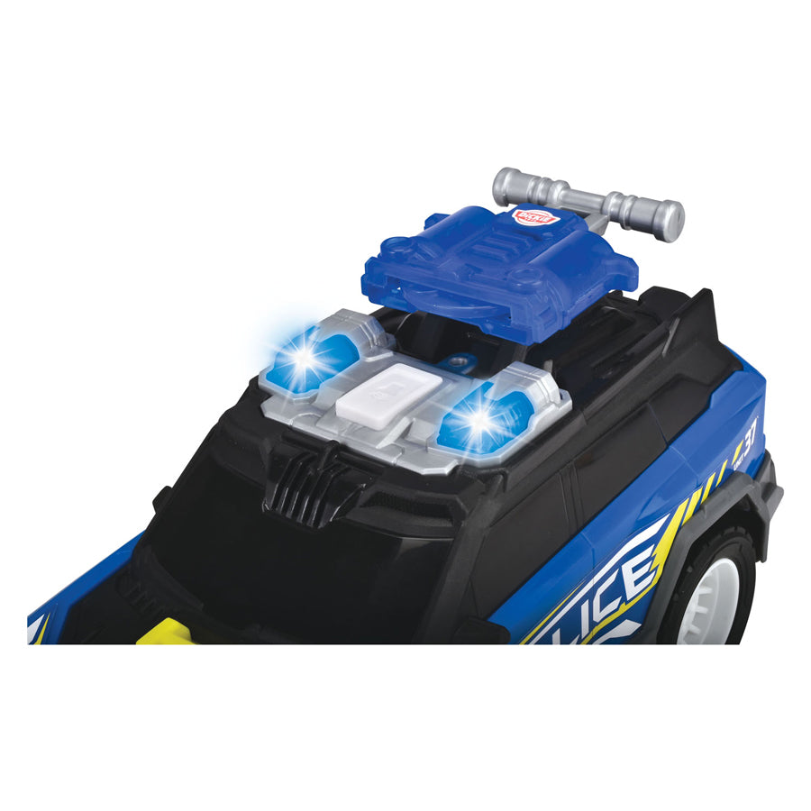 Dickie Toys - Polizei-SUV - Polizeiauto - Drohne - Licht und Ton - ab 3 Jahren