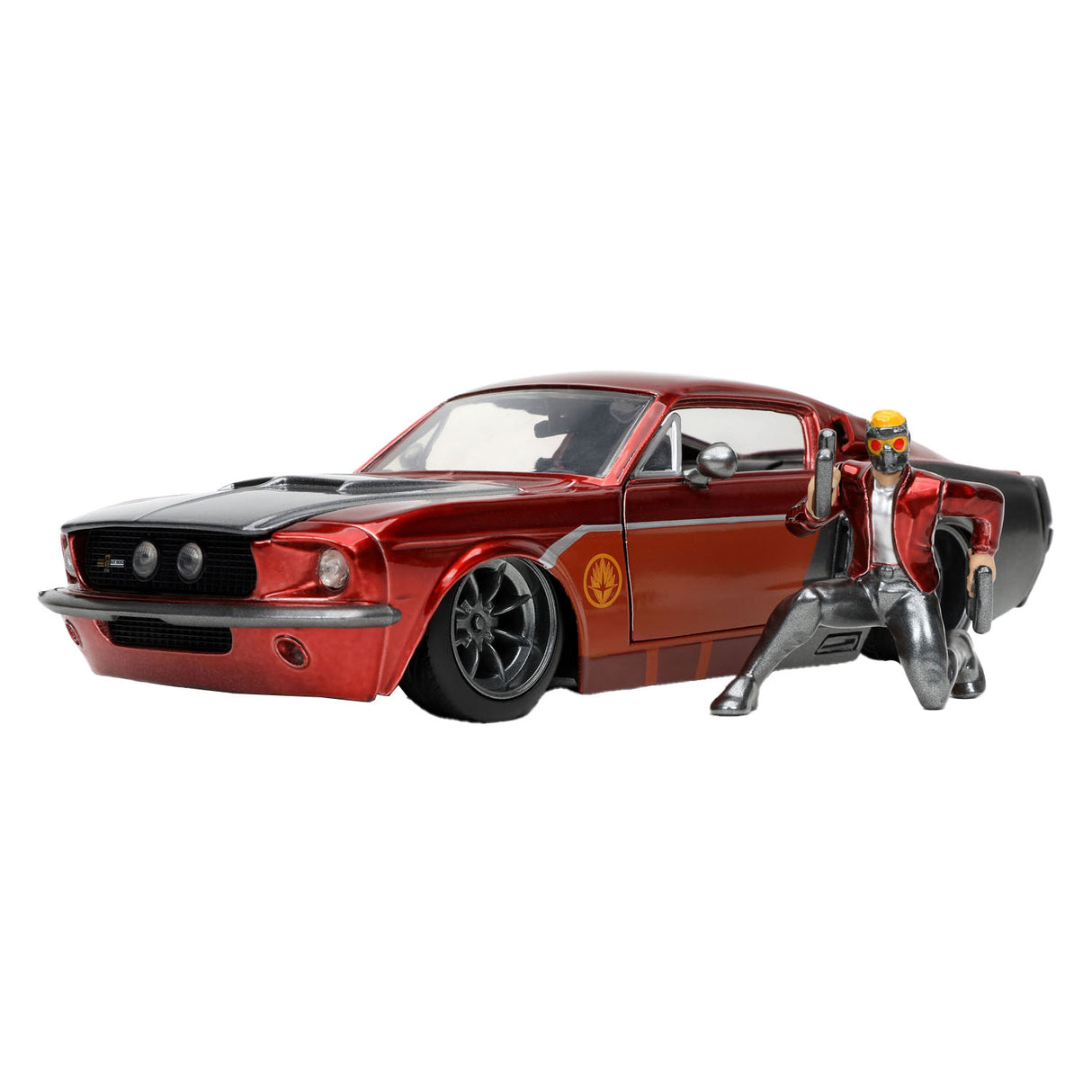 Jada Toys Jada Die Besetzung Marvel Star Lord 1967 Ford Mustang 1:24