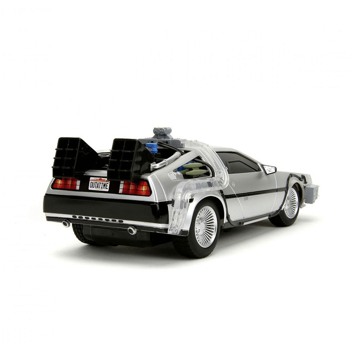 Jada Toys Jada kontrolliertes Auto „Zurück in die Zukunft“ RC-Zeitmaschine 1:16