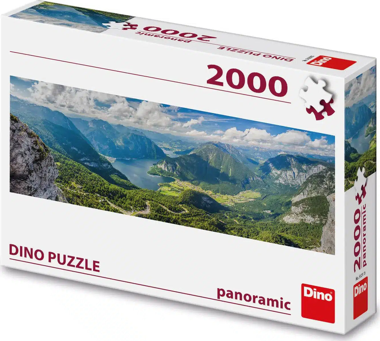 Dinotoys Dino-Puzzle der österreichischen Alpen – 2000 Teile