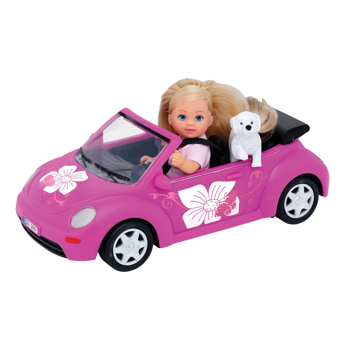 Simba Evi liebt Cabrio