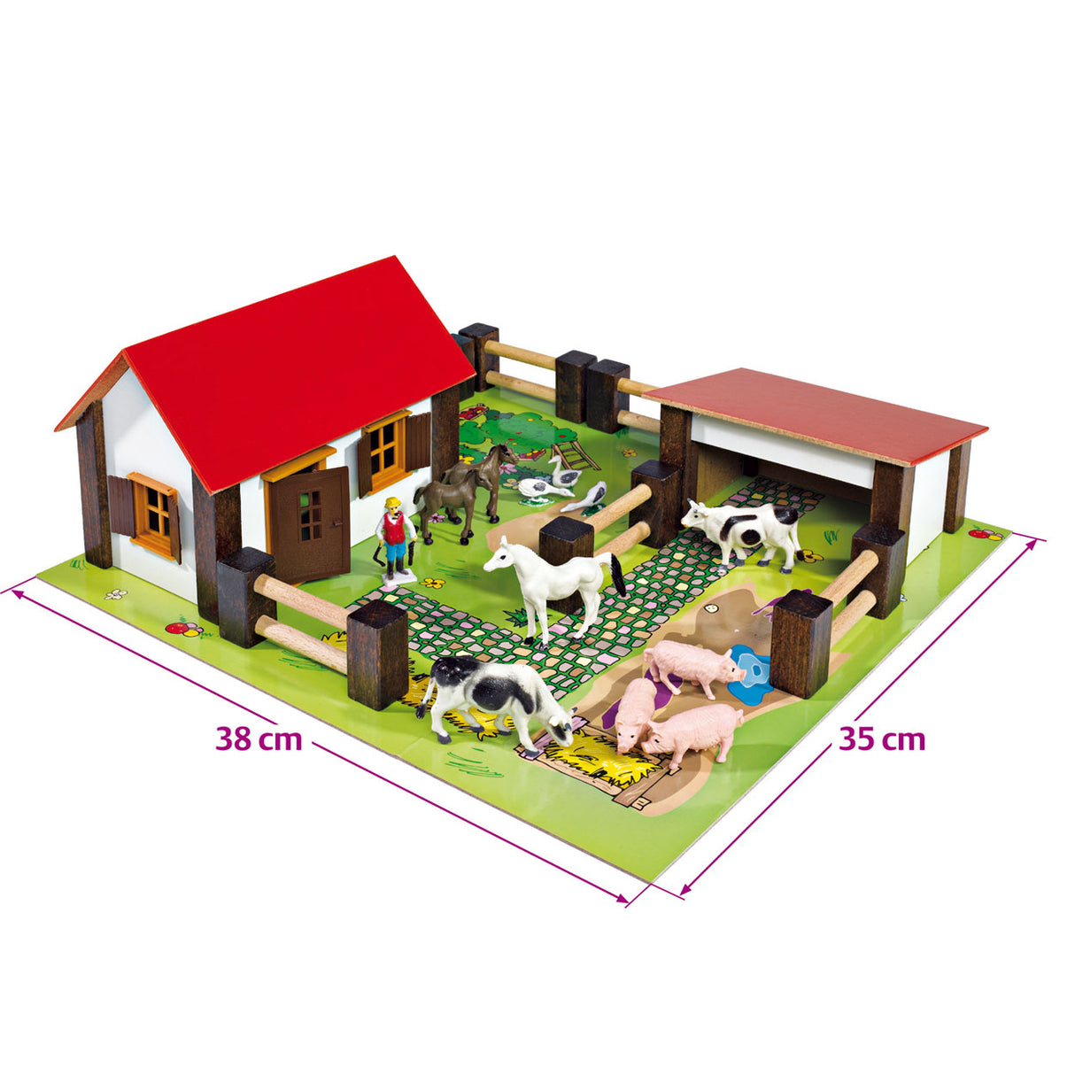 Bauernhof Eichhorn inkl. Tiere und Accessoires