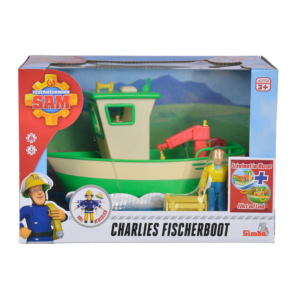 Simba Feuerwehrmann Sam Charlies Fischerboot
