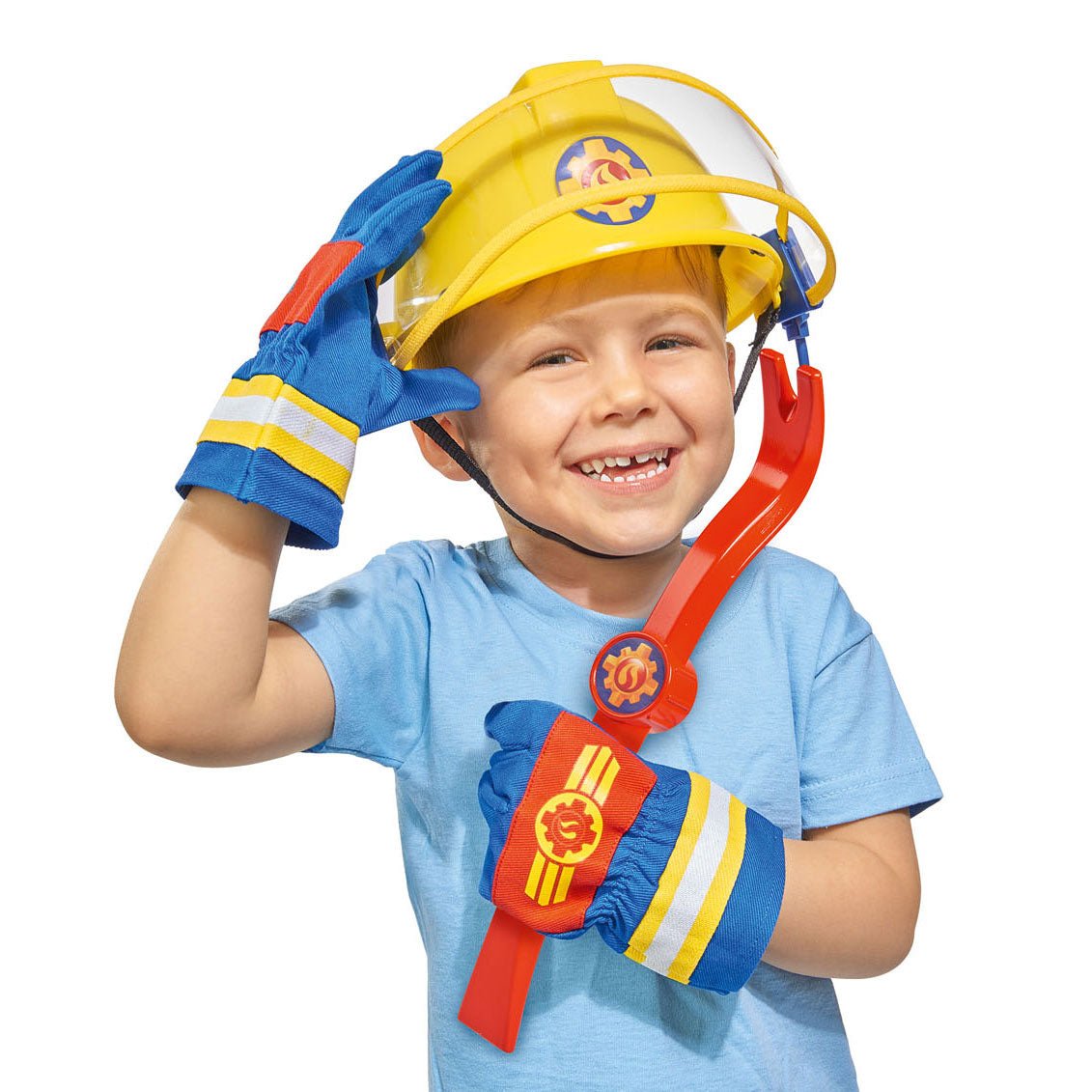 Simba -Feuerwehrmann Sam Handschuhe und Brechstange