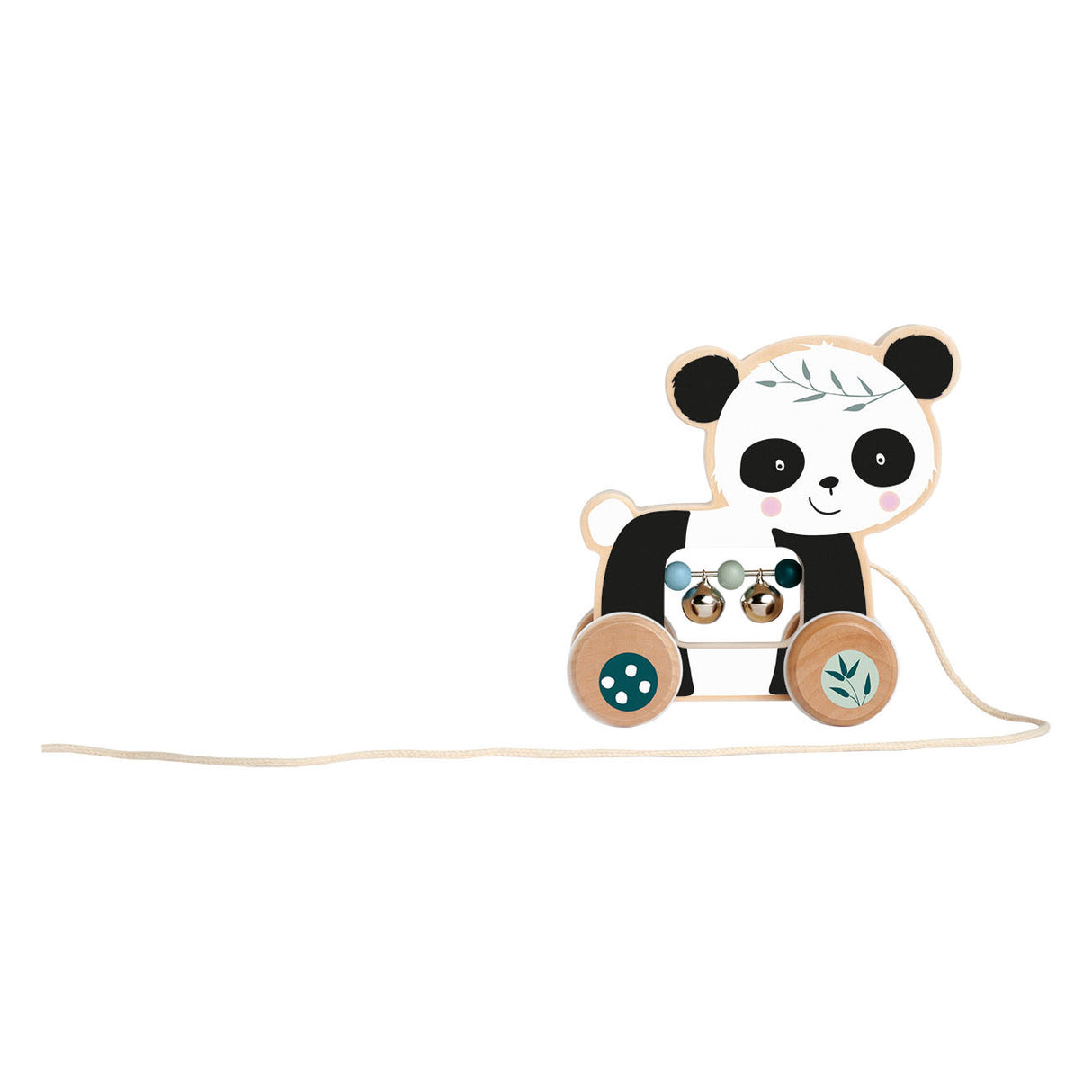 Eichhorn Zugtier Panda aus Holz