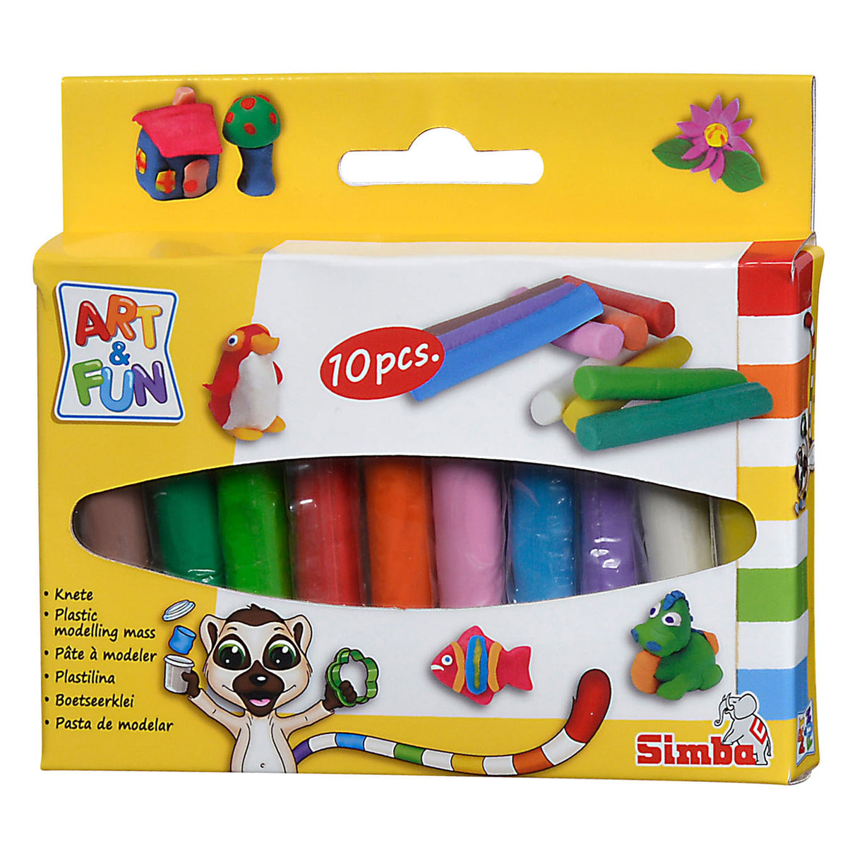 Simba Art Fun Tonstäbchen, 10 Stk.