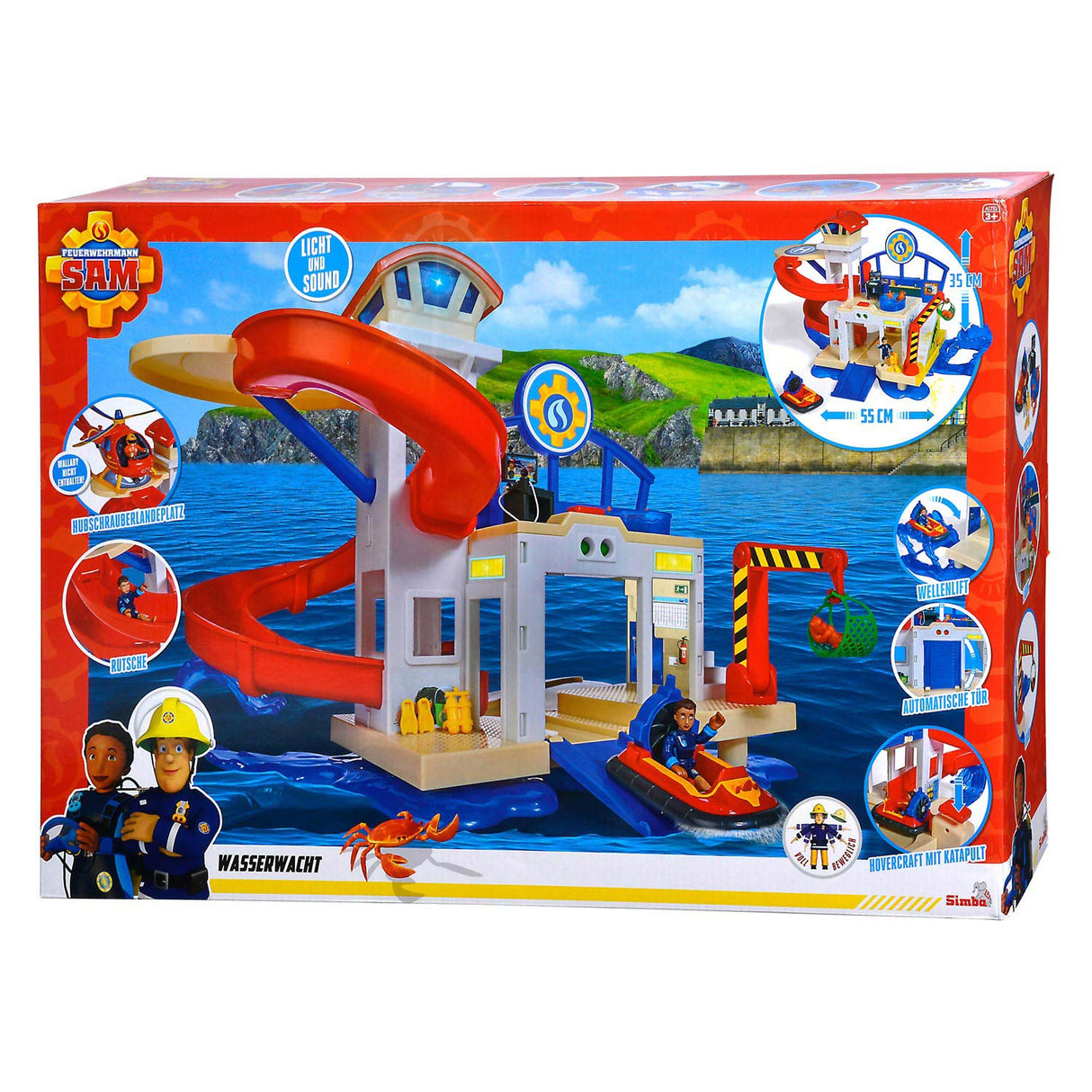 Simba Feuerwehrmann Sam Ozeanrettungsstation