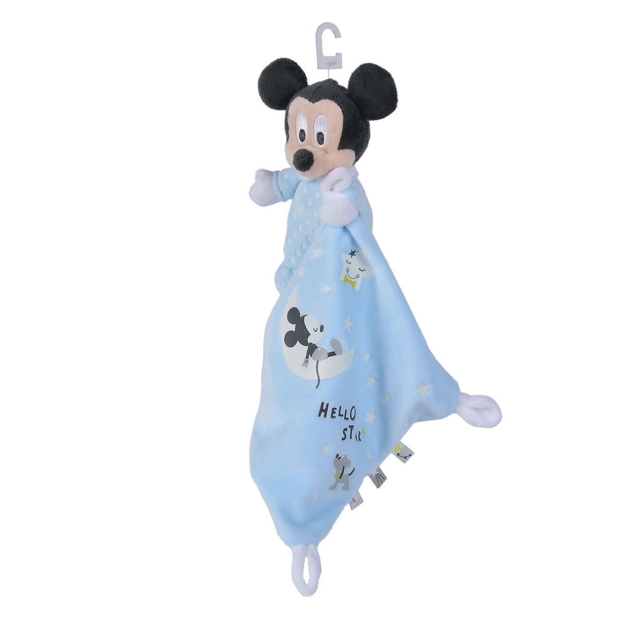 Simba Disney Mickey Mouse Glow in the Dark Doudou Sternen-Kuscheltuch