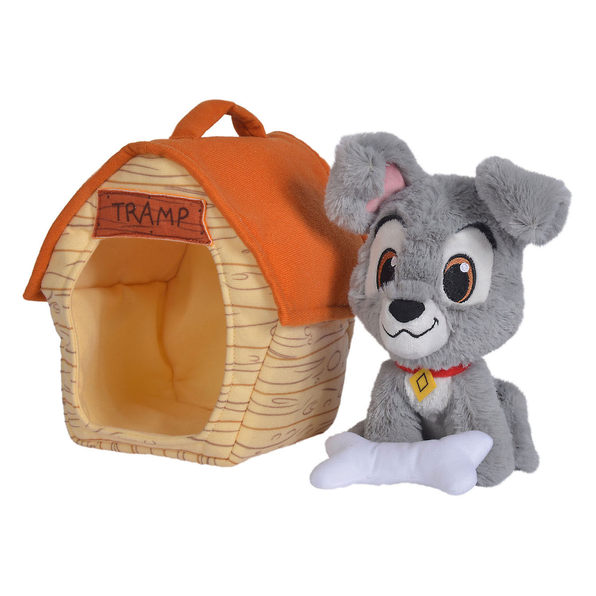 Simba Umarmung Plüsch -Tramp mit Hundehaus