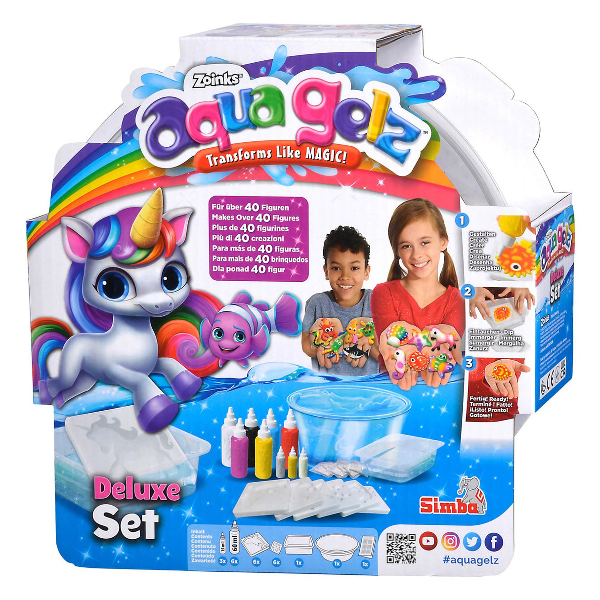 Simba Aqua Gelz Deluxe Set, 25-tlg.