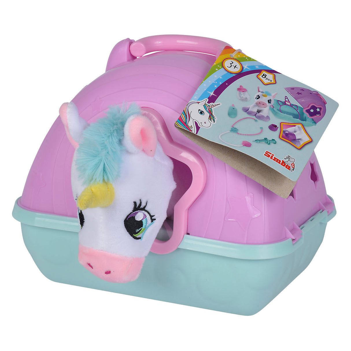 Simba Tierarzt-Spielset mit Einhorn-Kuscheltier
